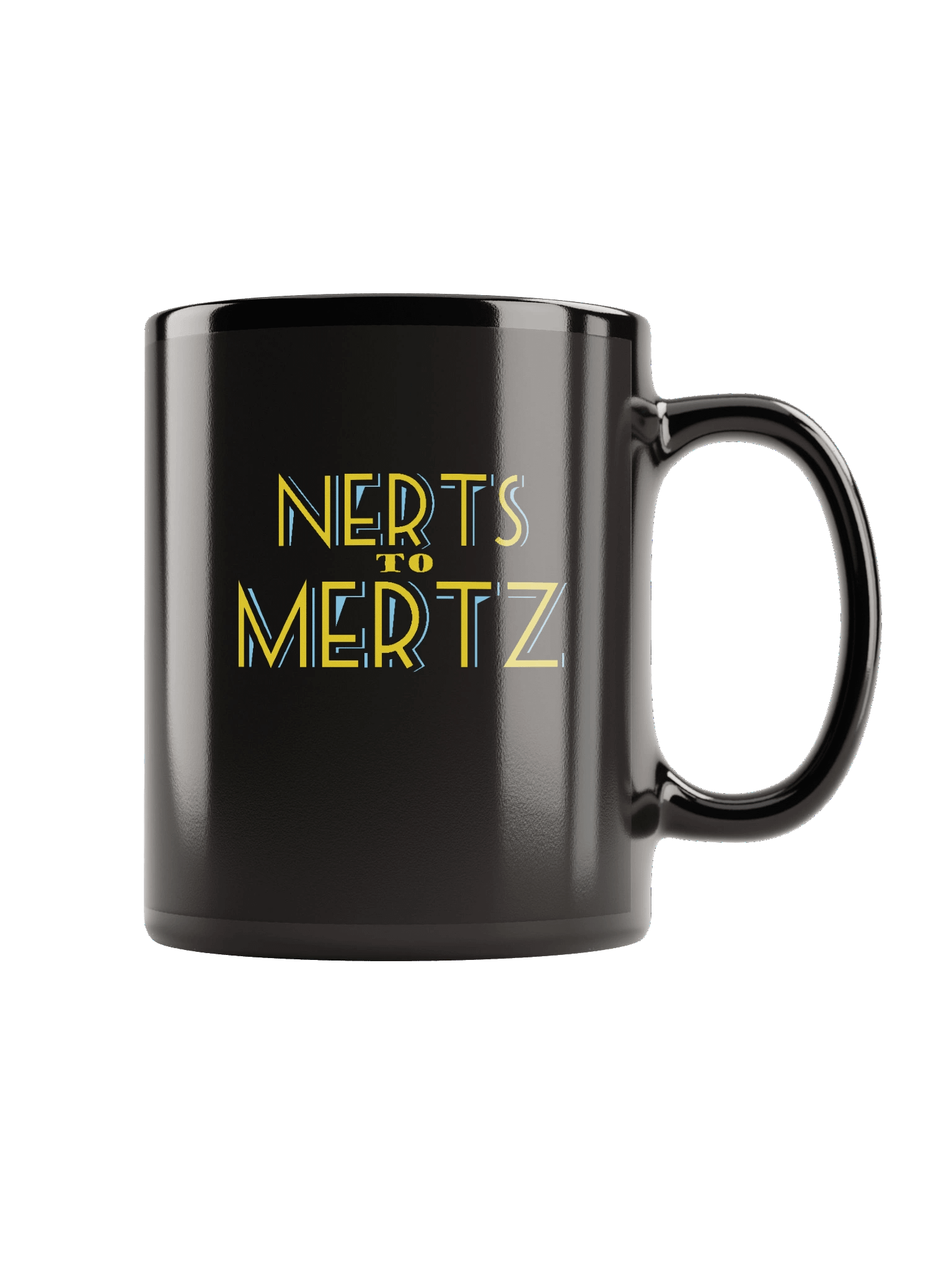 'Nerts to Mertz' Black Mug product image (1)