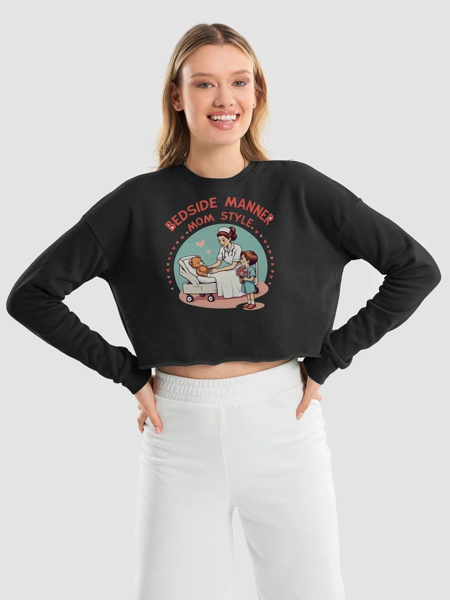 Mom Style Caregiver Crop Sweatshirt product image (26)