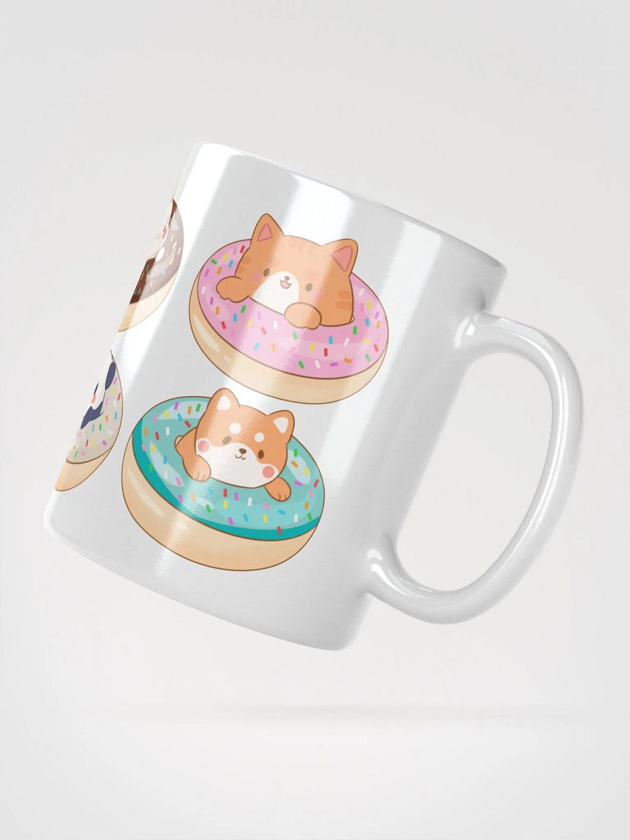 Kawaii Animal Donut Delight Mug product image (3)