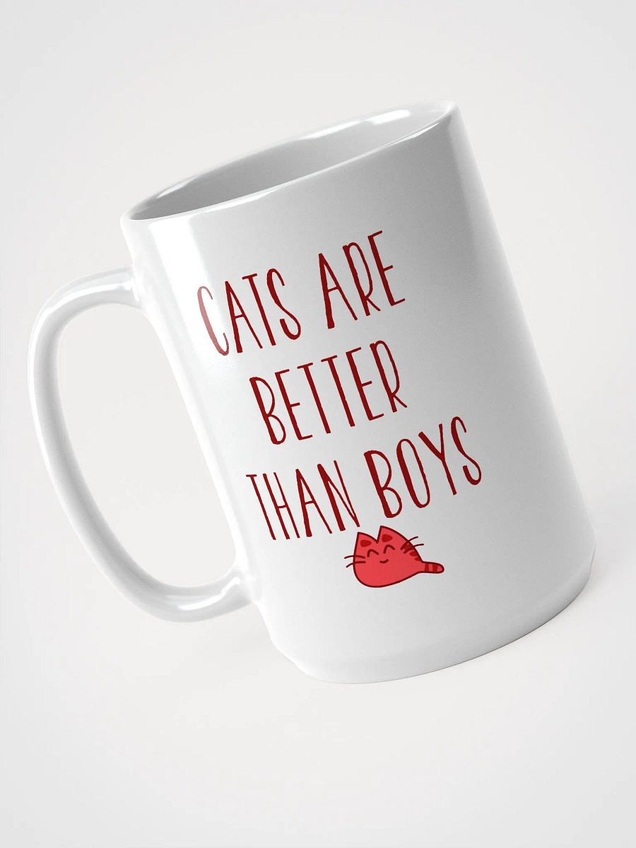 Cats are better than boys - mug product image (3)