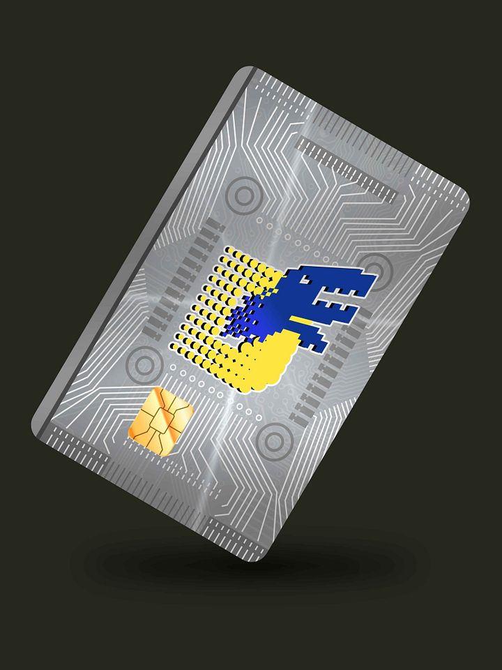 Digimon Tamer Silver Card (Holographic) product image (1)