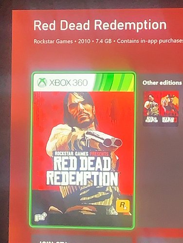 Can I buy red dead redemption 1 . I consider it as investment