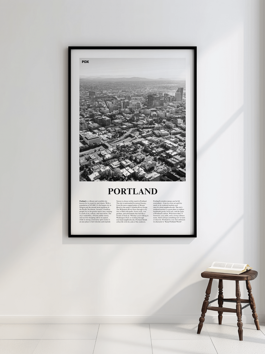 Portland 01 Newspaper Poster product image (4)