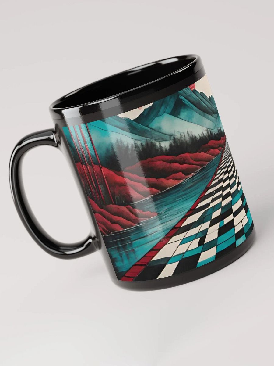 Checkered Path Fantasy Landscape Mug product image (5)