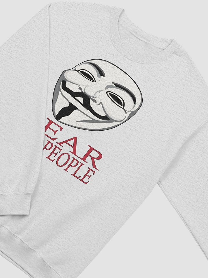 Fear The People - 02 - Red - Gildan Classic Crewneck Sweatshirt product image (1)