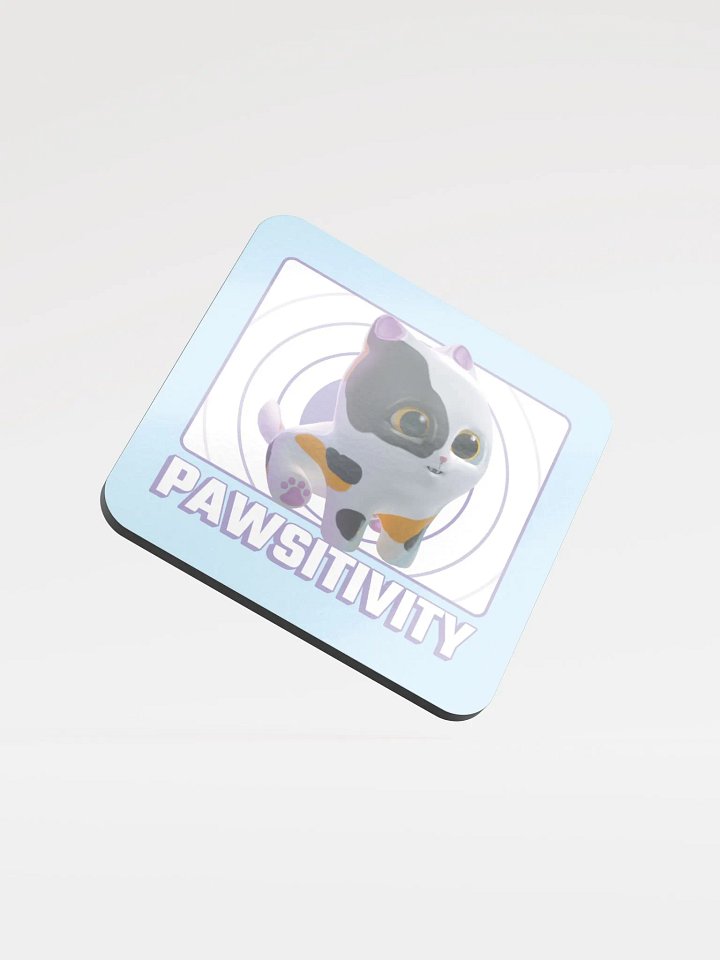 Pawsitivity Coaster product image (2)