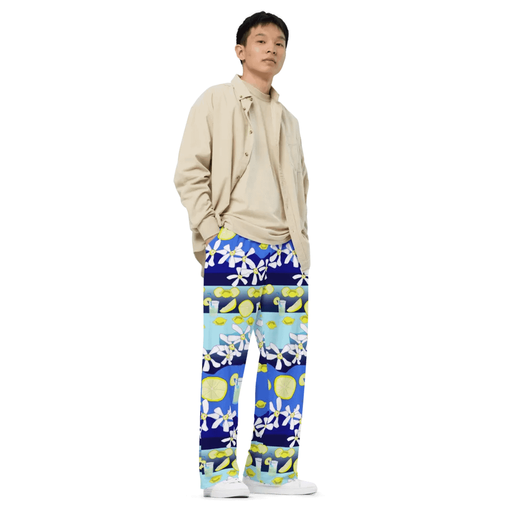 Lemonade Pattern Wideleg Pants product image (3)