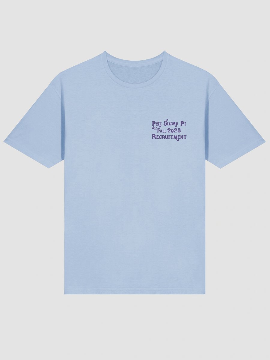 Gildan Soft-style Front and Back Recruitment - Purple product image (3)