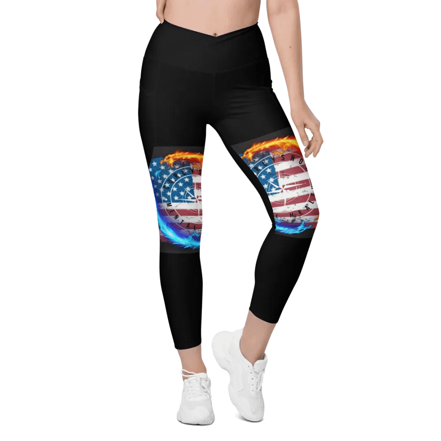 Leggings w pockets black product image (1)