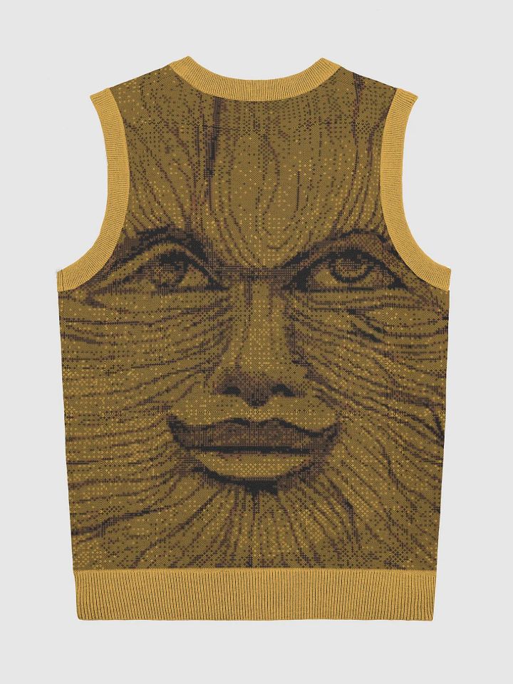 Green Man knit vest product image (2)