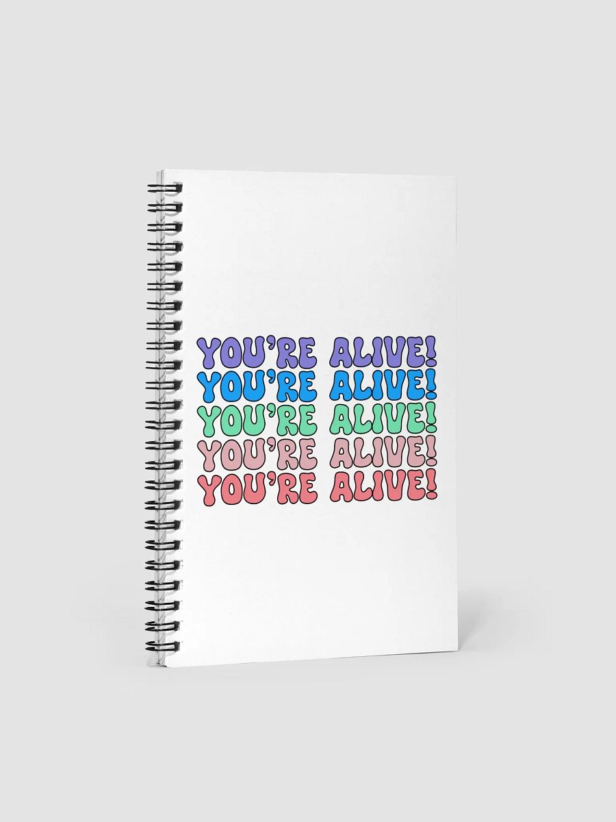 You’re Alive! Spiral Journal product image (1)