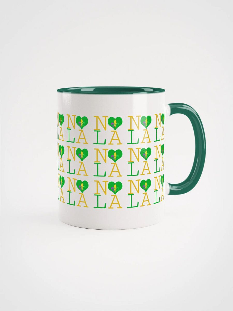 I LOVE NOLA **LEGACY COLOR MUG** (MARDI GRAS 2 INFINITY WALL) product image (1)