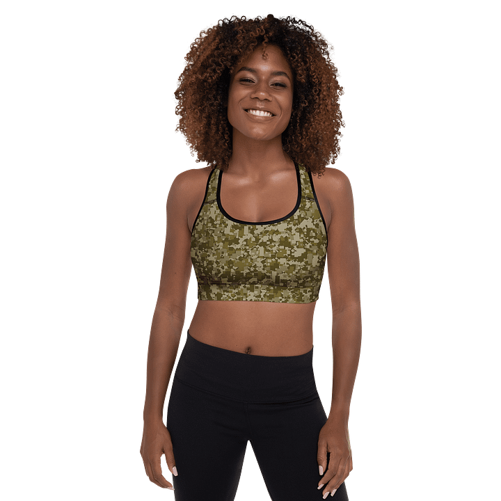 Wilderness Camo Padded Sports Bra product image (1)