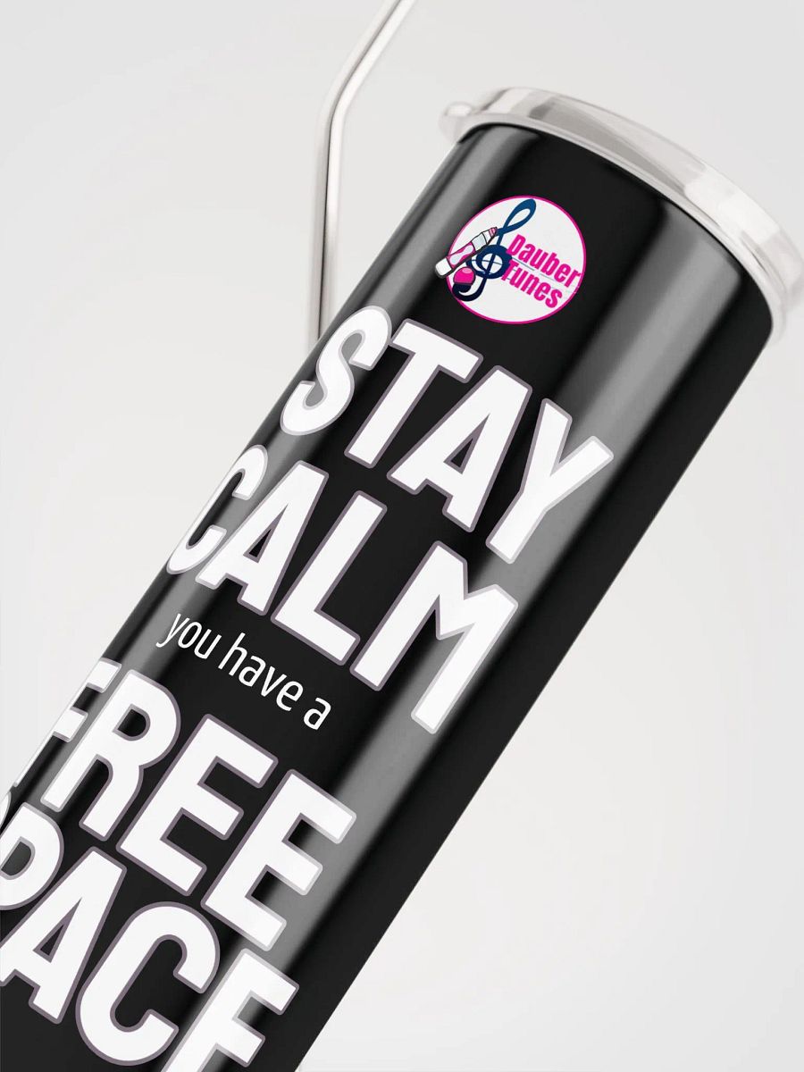 Stay Calm Stainless Steel Tumbler product image (5)