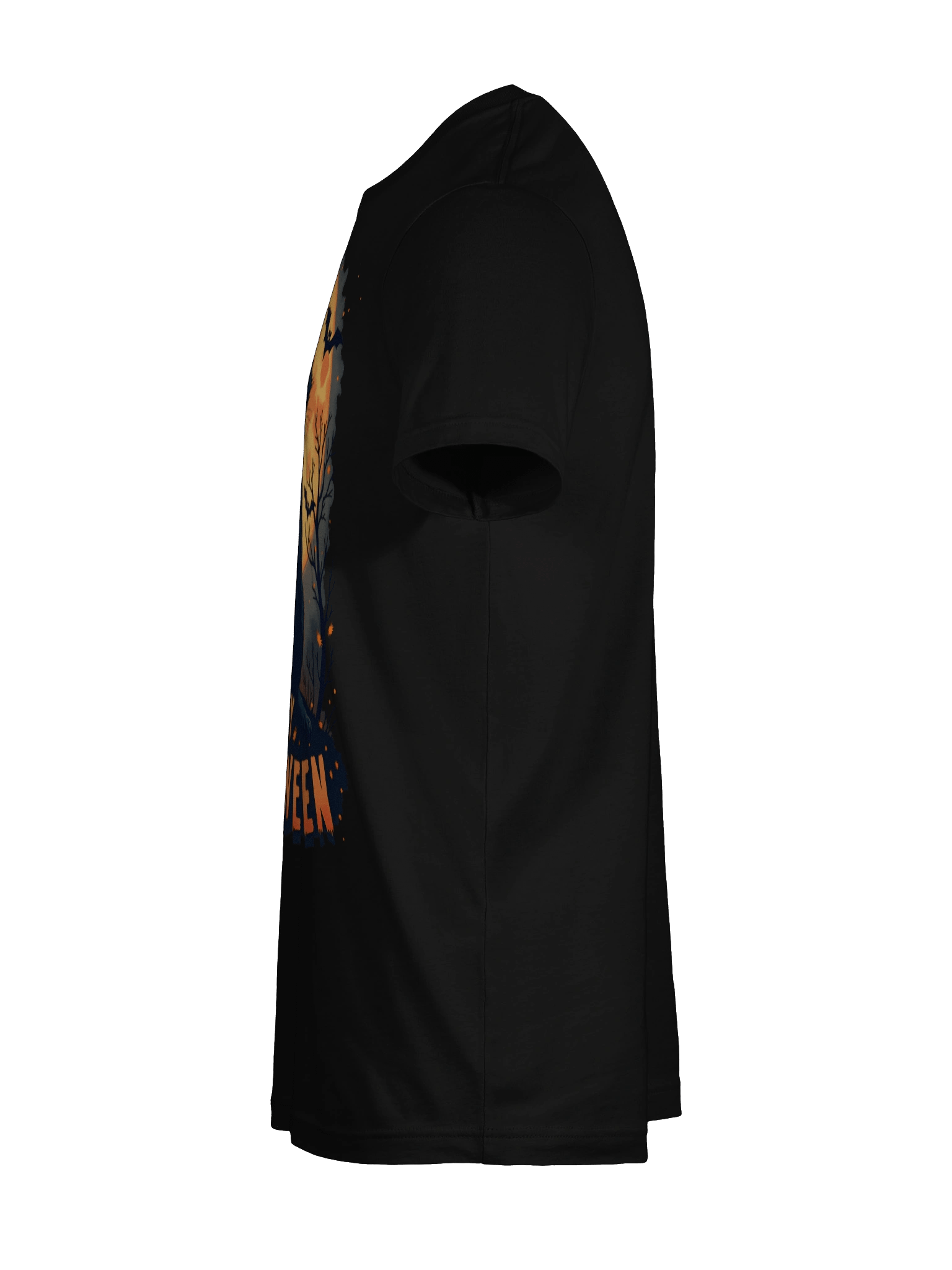 Spooky Halloween Night Cat T-Shirt product image (107)