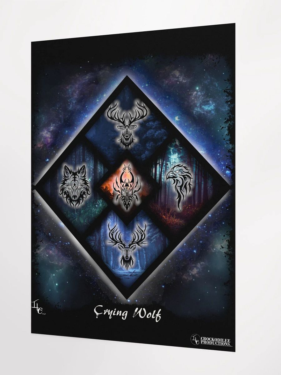 Crying Wolf Galaxy Poster product image (2)