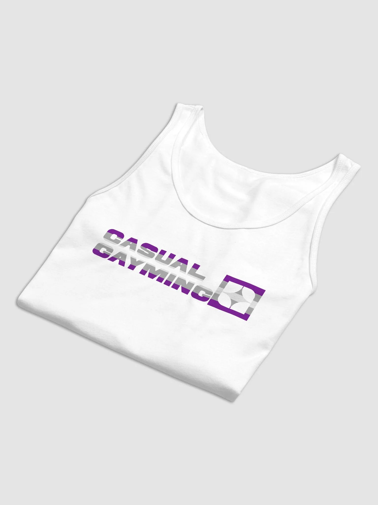 CG Pride Month Tank - Graysexual Flag product image (3)