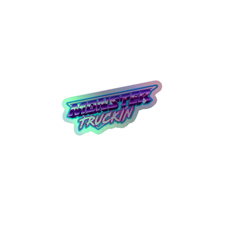 MONSTER TRUCKIN STICKER product image (1)