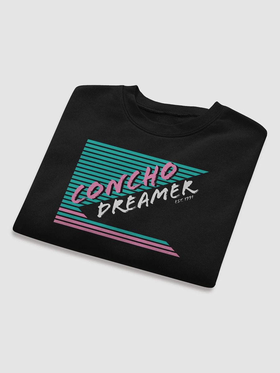 Retro ConchoDreamer Black Crop Sweater product image (5)