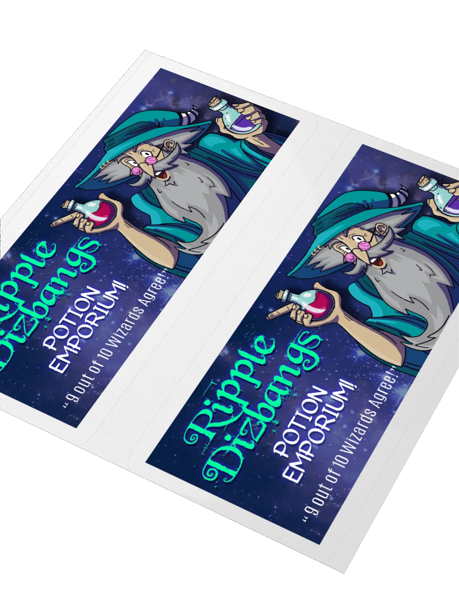 Ripple Dizbang's Potion Emporium sticker product image (9)