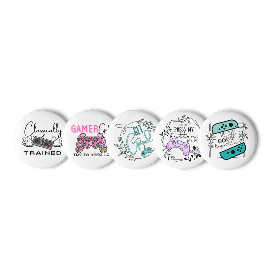 Gamer Girl Pin Bundle product image (9)