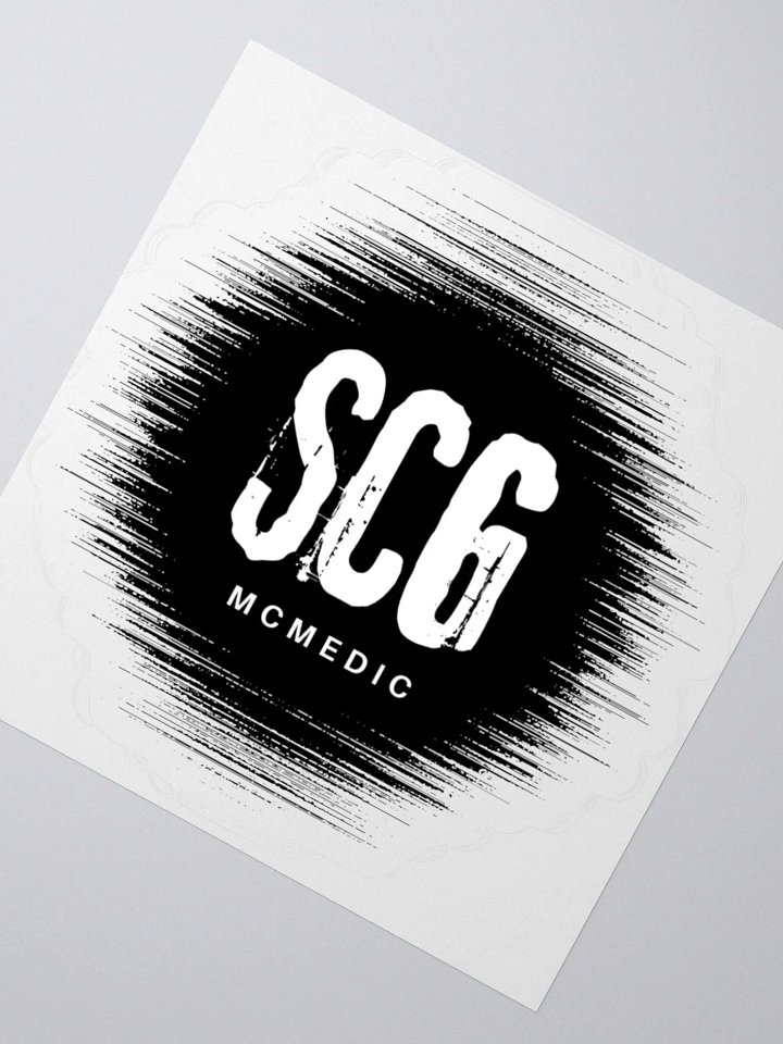 🔥 SCG x McMedic Sticker – Bold & Minimalist Gaming Design! 🚑🎮 product image (5)