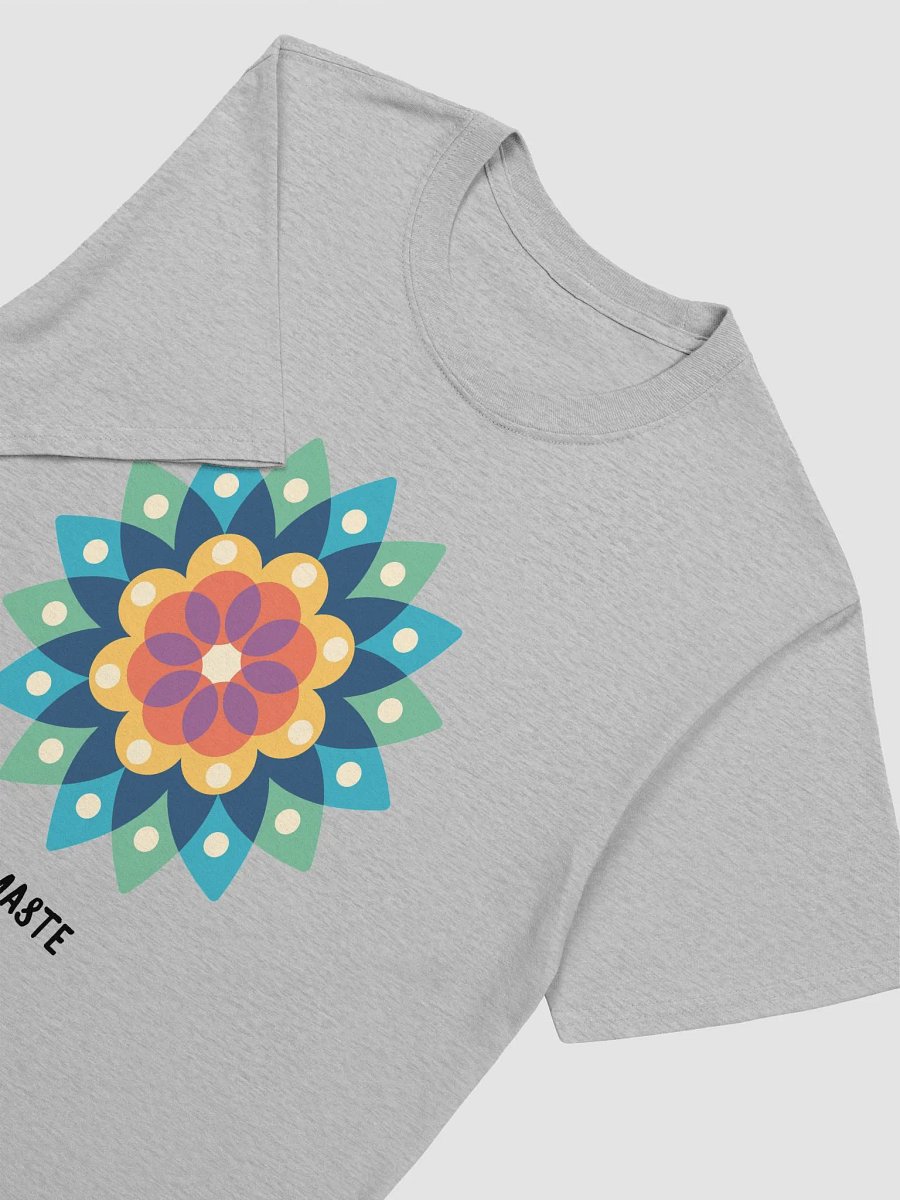 "Vibrant Mandala Magic Unisex Light T-Shirt - Colorful Geometric Pattern product image (3)