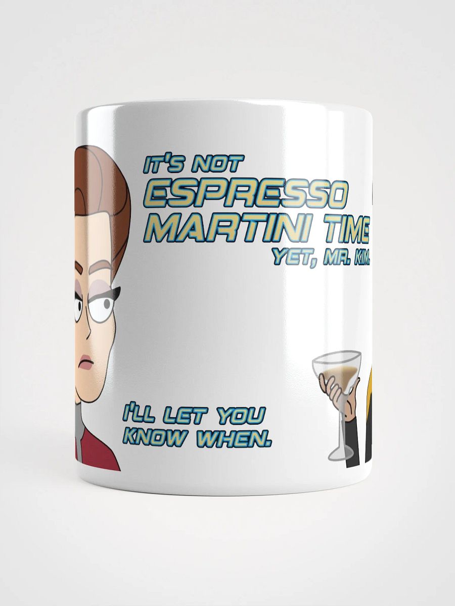 Janeway + Kim classic Voyager line, but Martini! Mug product image (3)