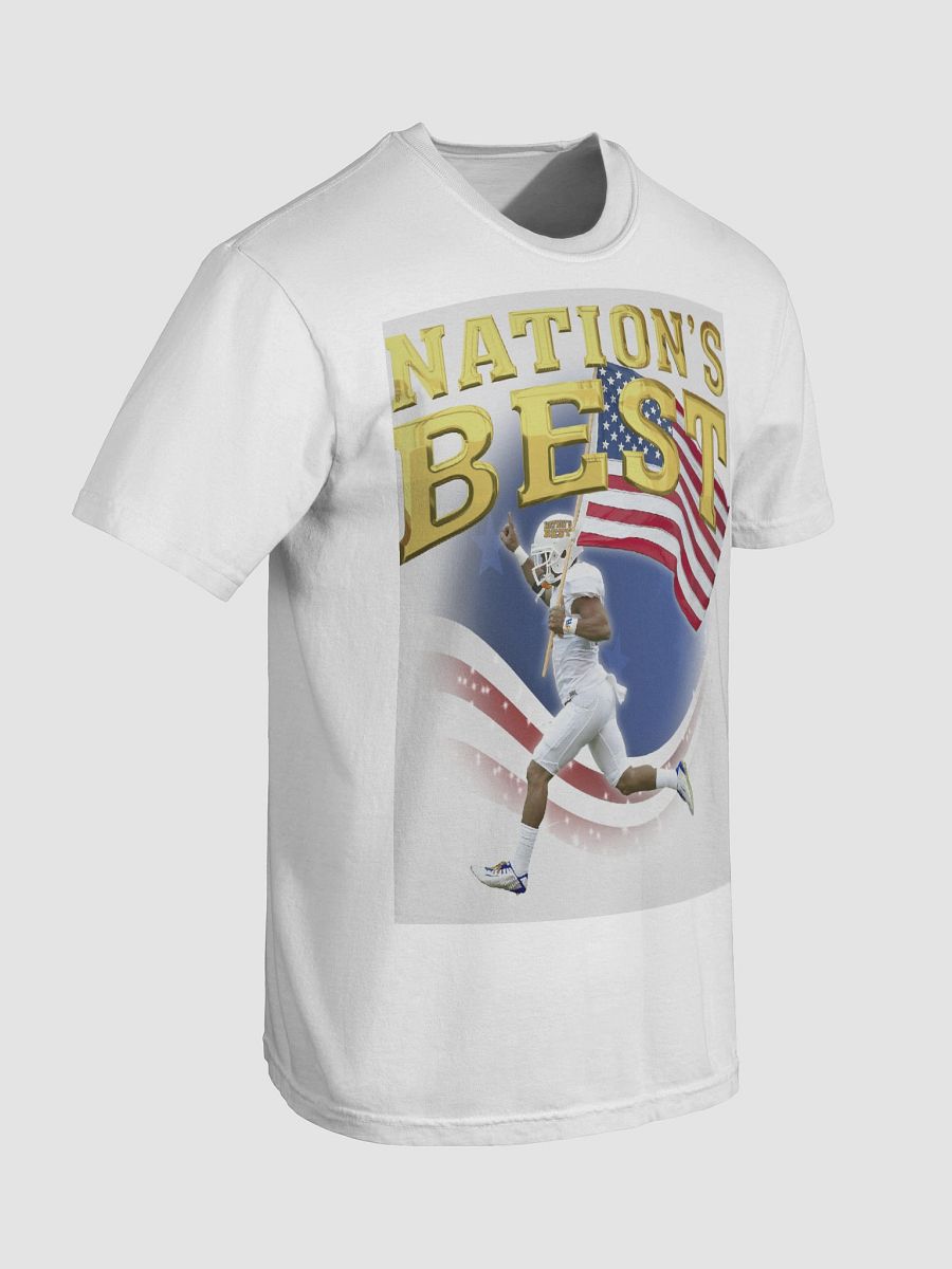 Nationsbest Football American Flag T Shirt product image (7)