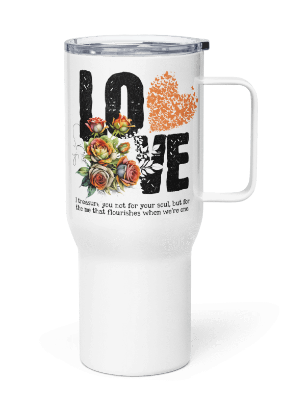 LOVE Heart 25 oz Travel Mug product image (1)