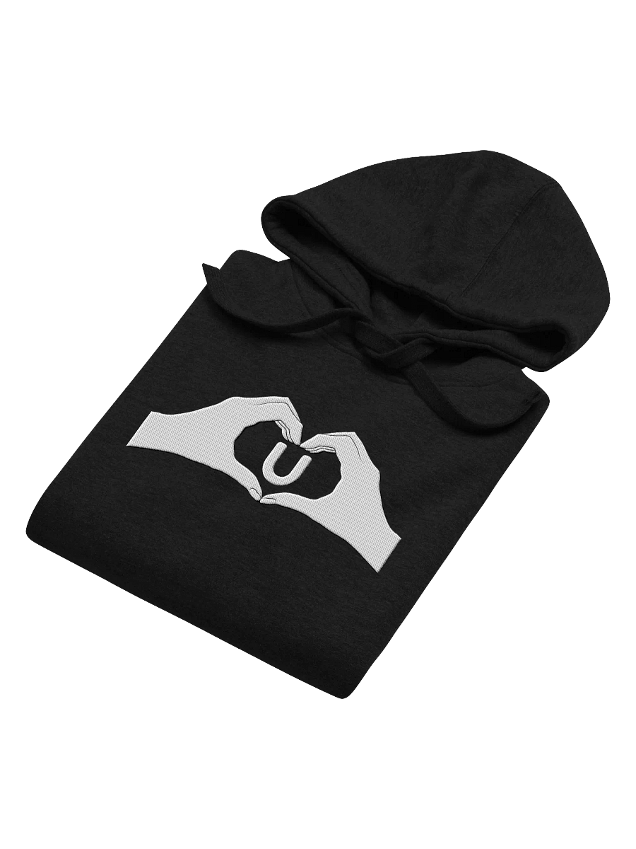 Heartfelt Love "U" Embroidered Unisex Premium Hoodie product image (4)
