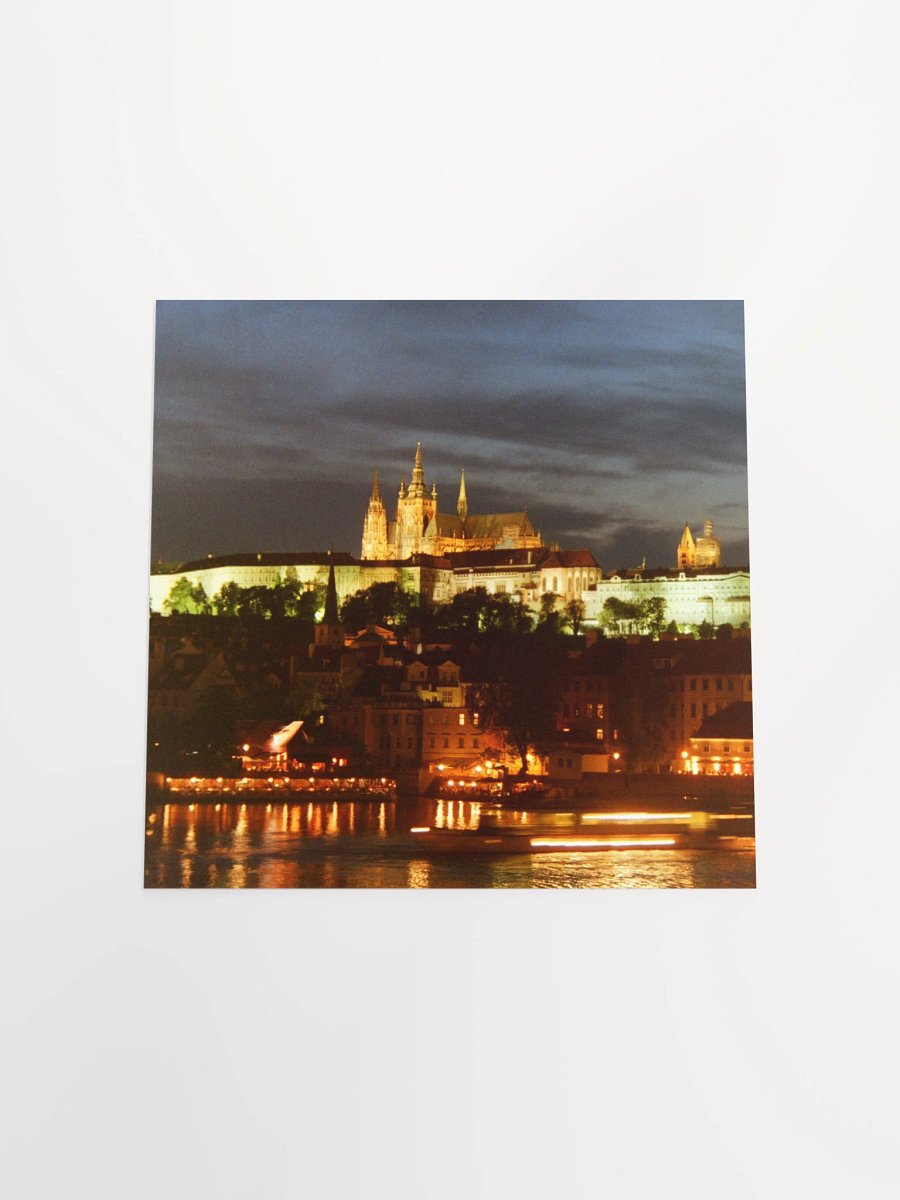 Prague - Prague Castle & Vltava River - print/poster product image (7)