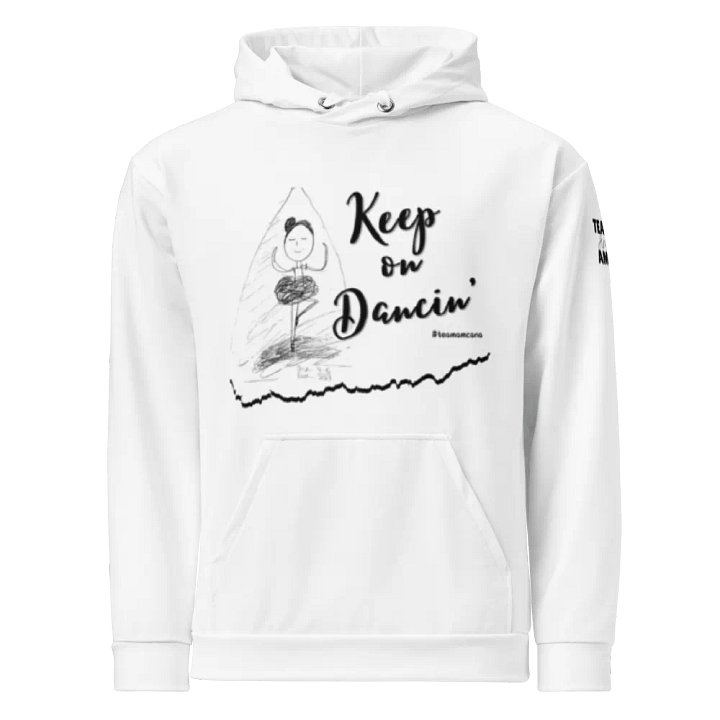 Keep Dancin' - White PULLOVER Hoodie product image (1)