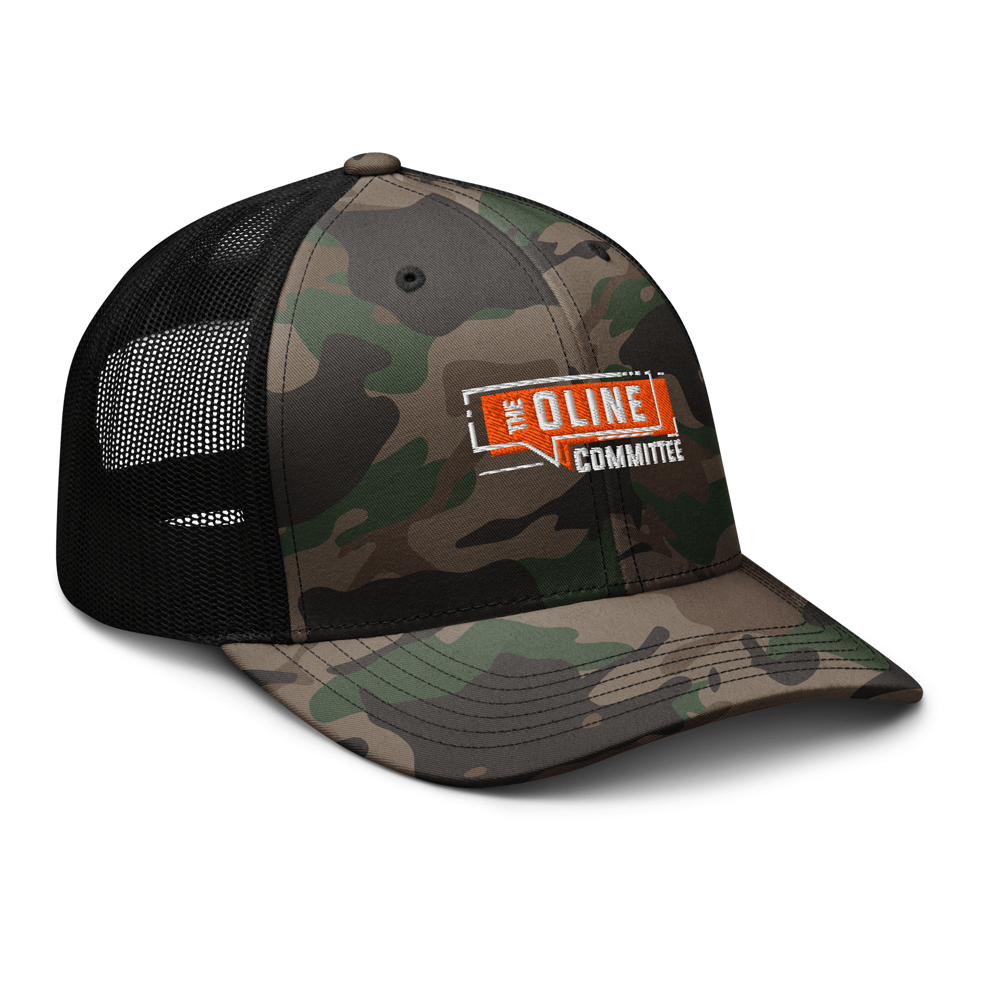 OLine Committee Camouflage Trucker Hat! product image (6)