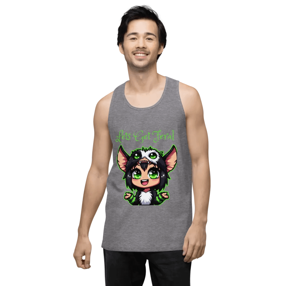 lets get feral mens premium tank product image (2)