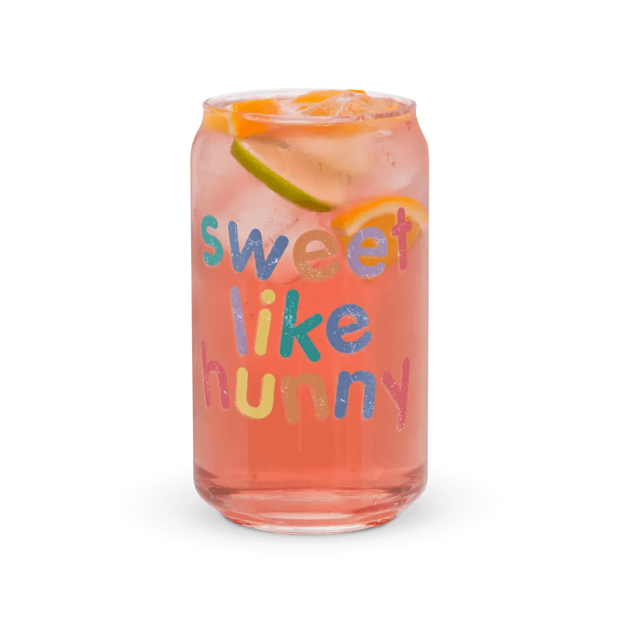 sweet like hunny glass cup product image (7)
