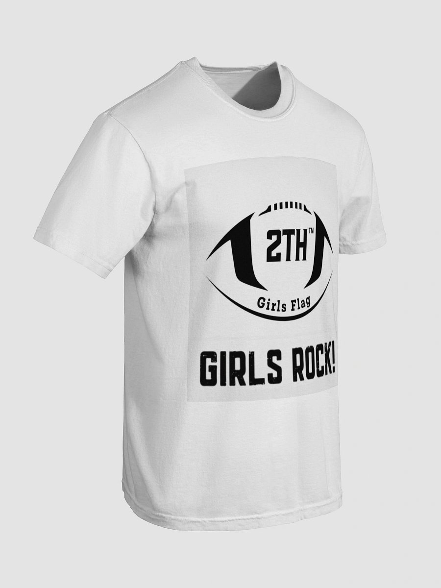 2THAHOU2E Flag Football "Girls Rock" T Shirt product image (7)