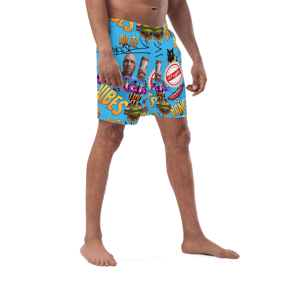 Emote Bomb Trunks Blue product image (6)