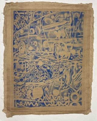 Clutch (1991) (34" x 44") Rolled Canvas Original product image (1)