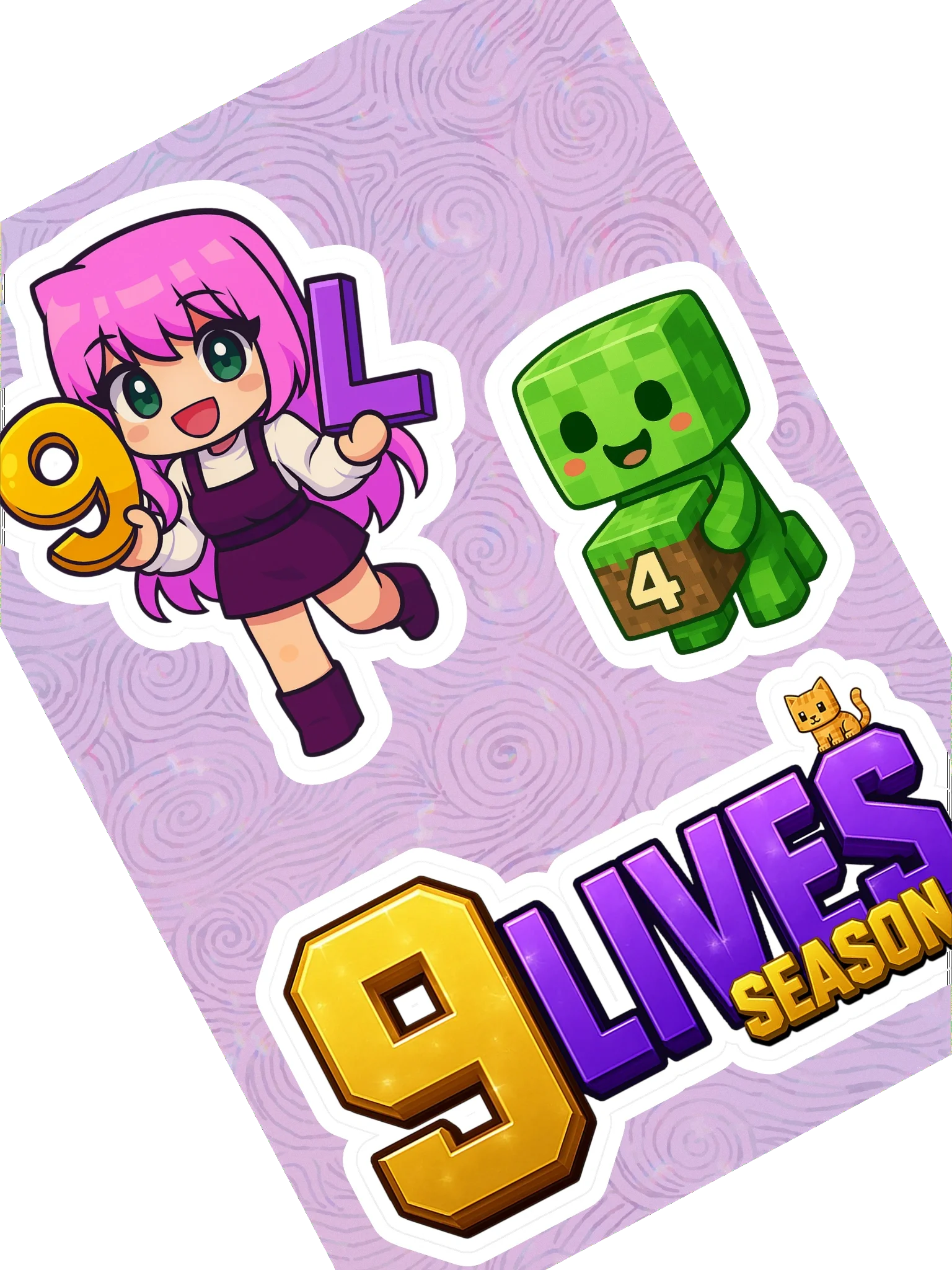 9LS4 TheBayker Sticker Sheet product image (2)