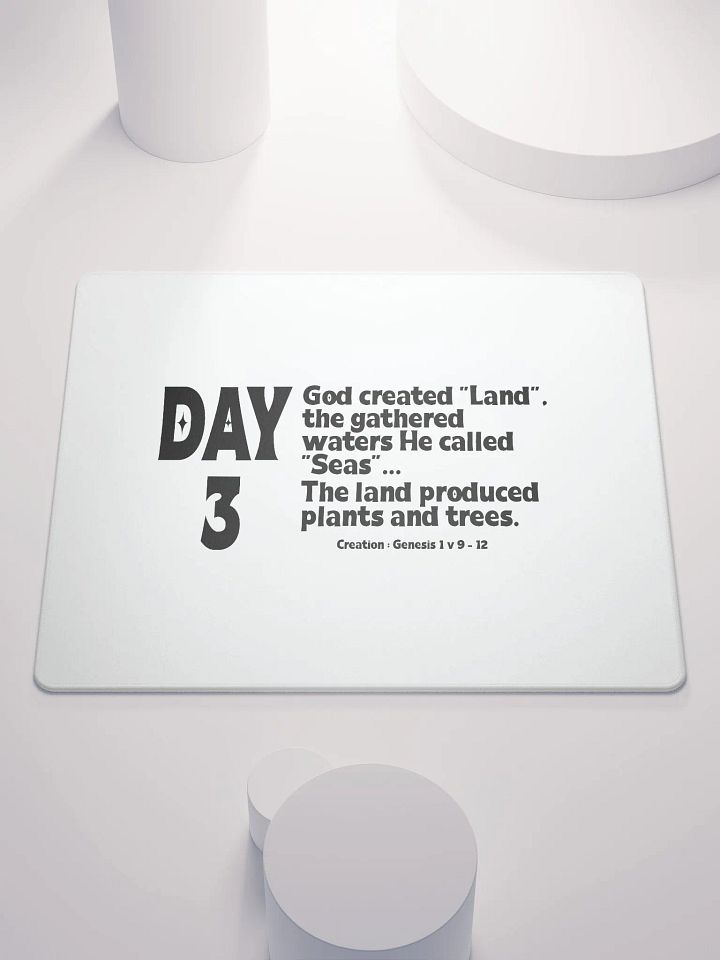 CREATION: DAY 3 Christian, Jesus, faith, God, Bible, Christianity, Jesus Christ, religion, Bible Verse, Love product image (1)