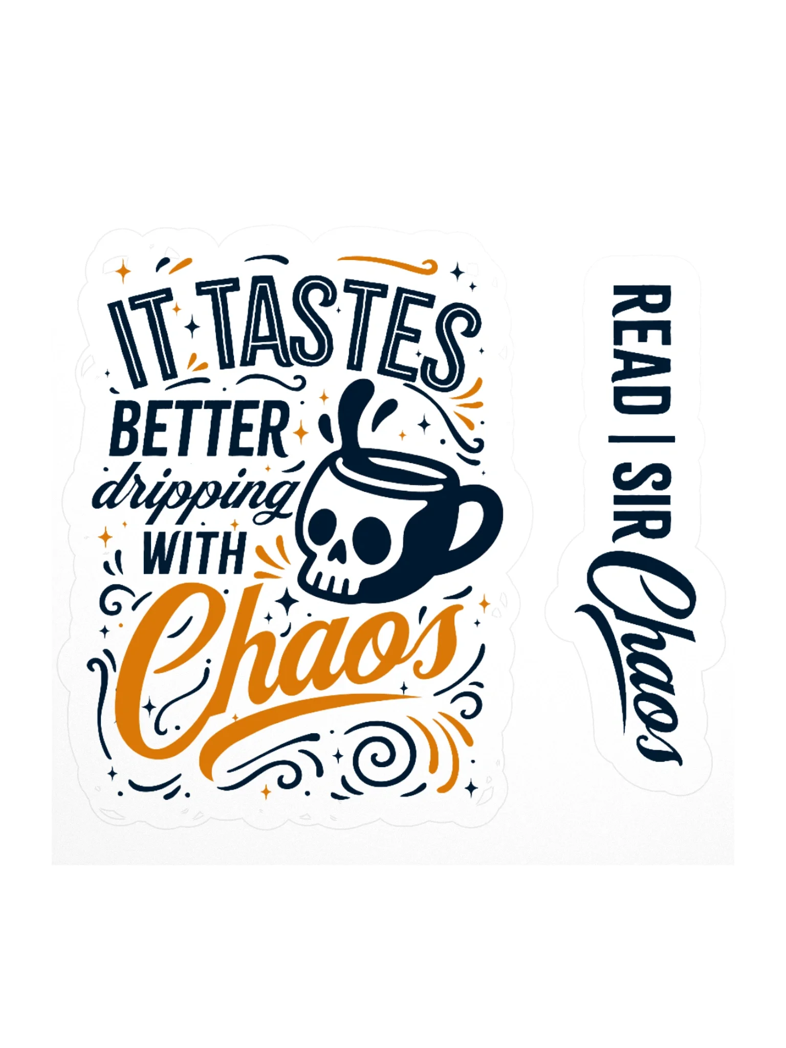 Dripping with Chaos Coffee Sticker product image (1)