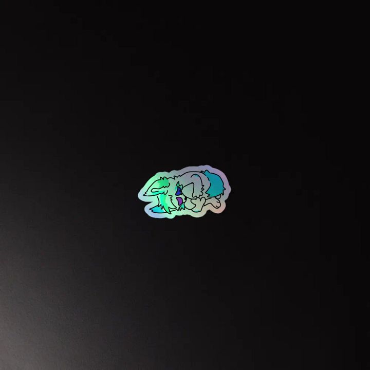 Fisk Cry Holographic Sticker product image (4)