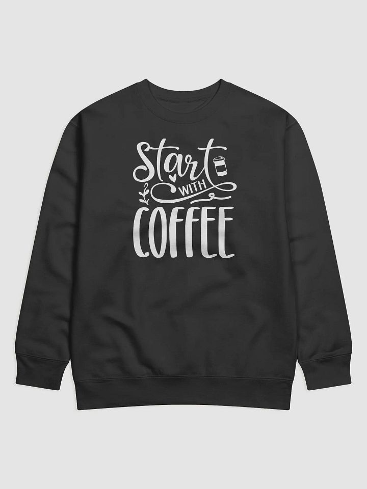 Start With Coffee Hoodie product image (1)