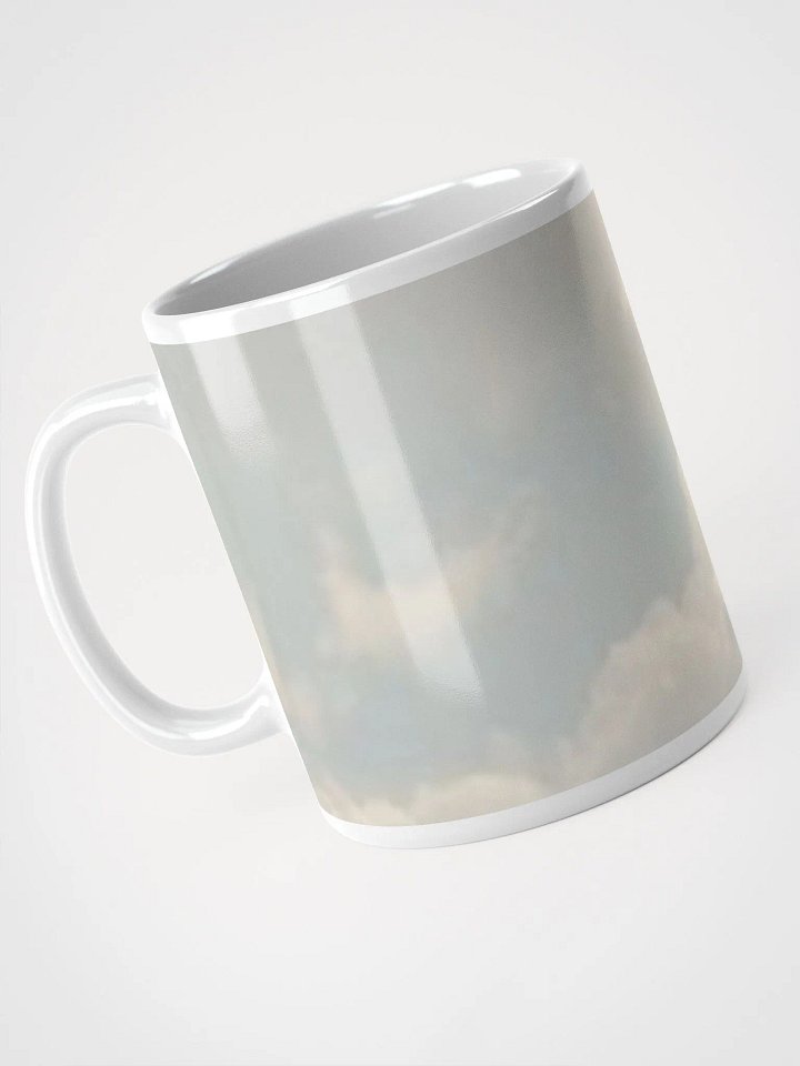 Apostles International Angel + Clouds Logo White Mug Cup product image (2)