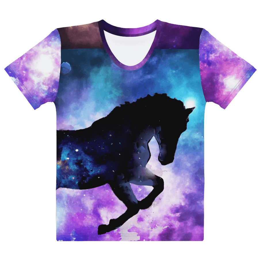 Fly By Night - Nebula Horses t shirt product image (2)