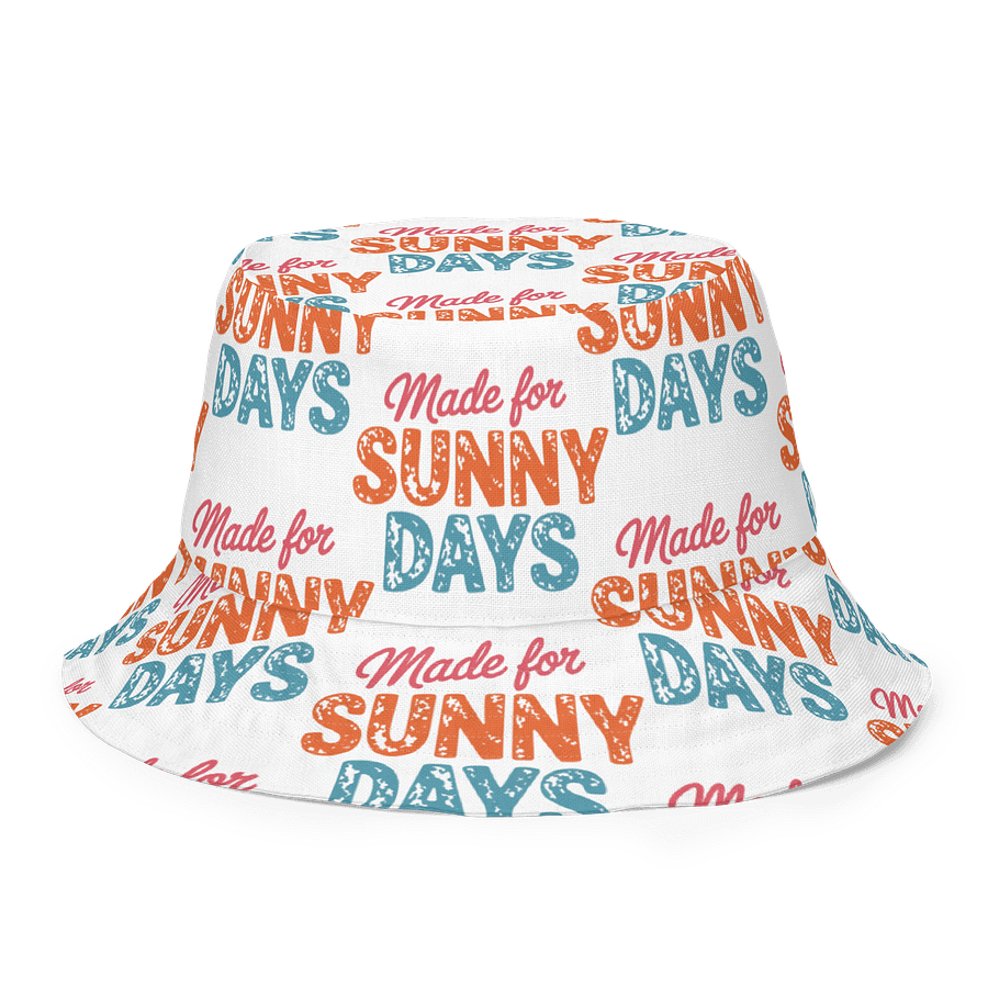 Made for Sunny Days Reversible Bucket Hat product image (1)