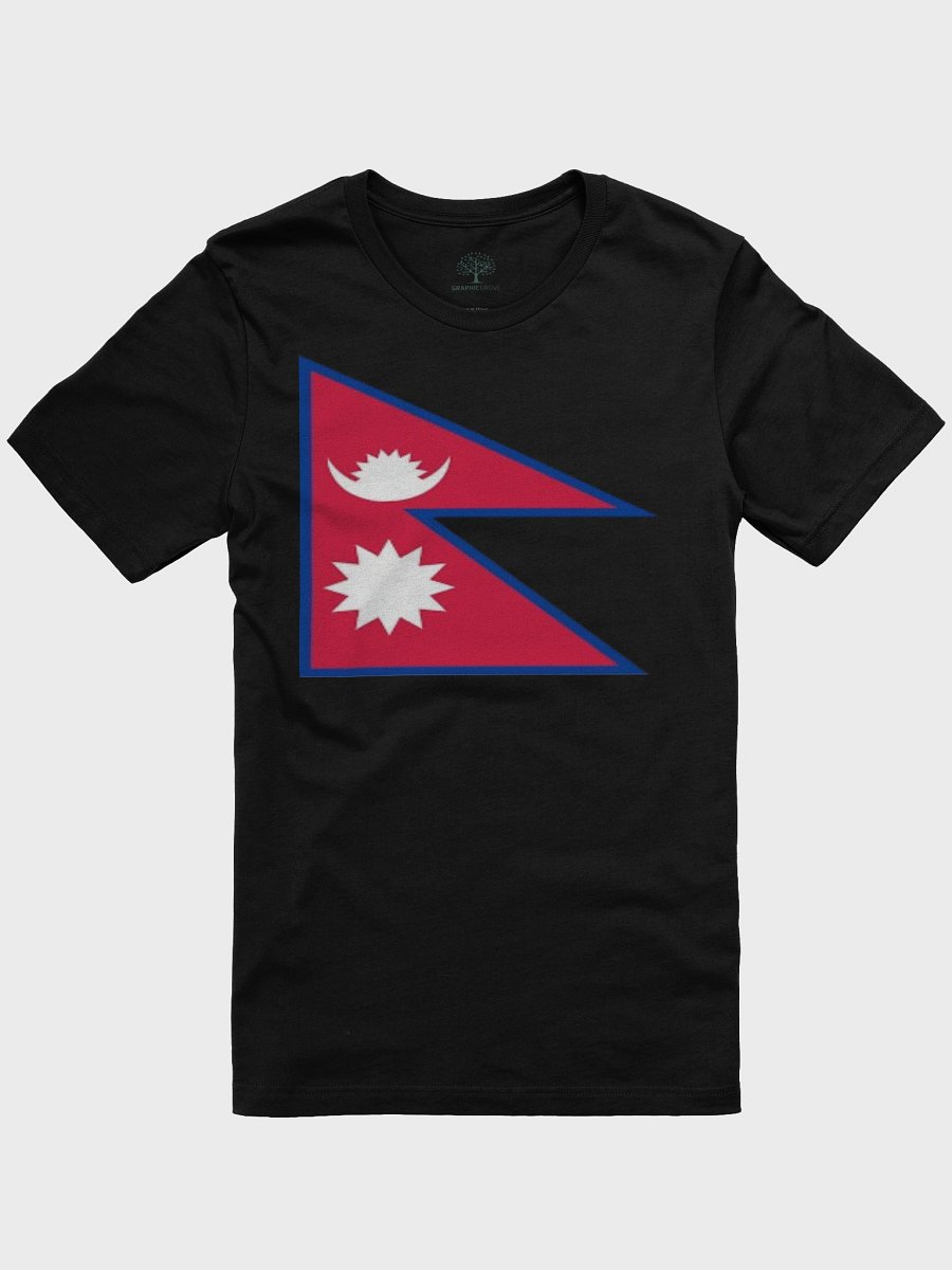Nepalese Flag Unisex Supersoft T-Shirt - Exclusive Design product image (7)