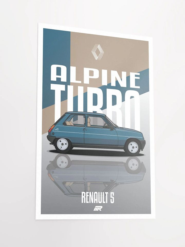 Renault 5 Alpine Turbo - Créatures Nautiques product image (6)