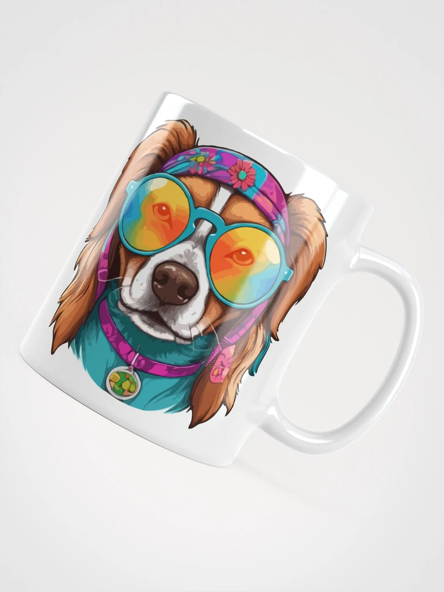 Hippie Dog 3 , Mug product image (8)